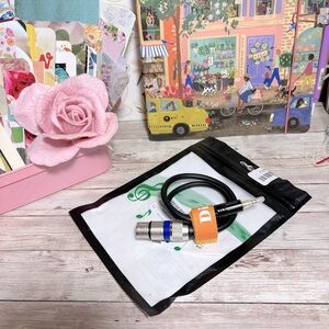 Disino XLR To 3.5mm Black Stereo Microphone Cable New & Unused In Open Package